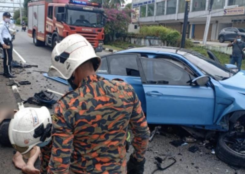 Accident in Johor Bahru Today